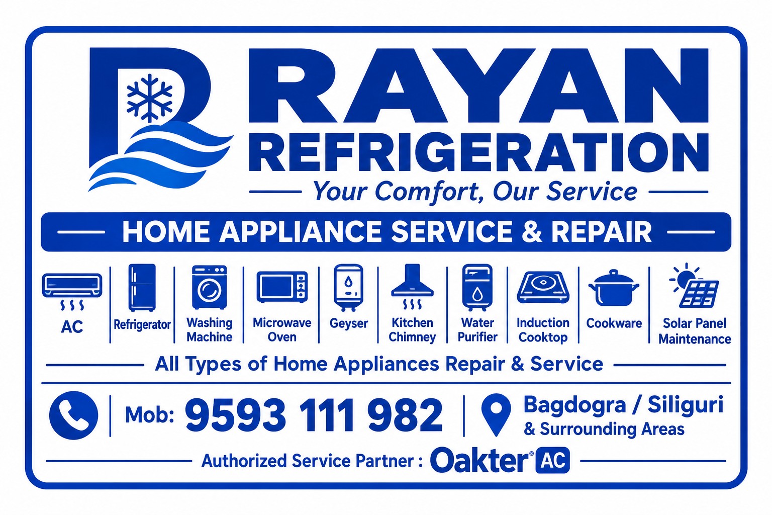 RAYAN REFRIGERATION logo